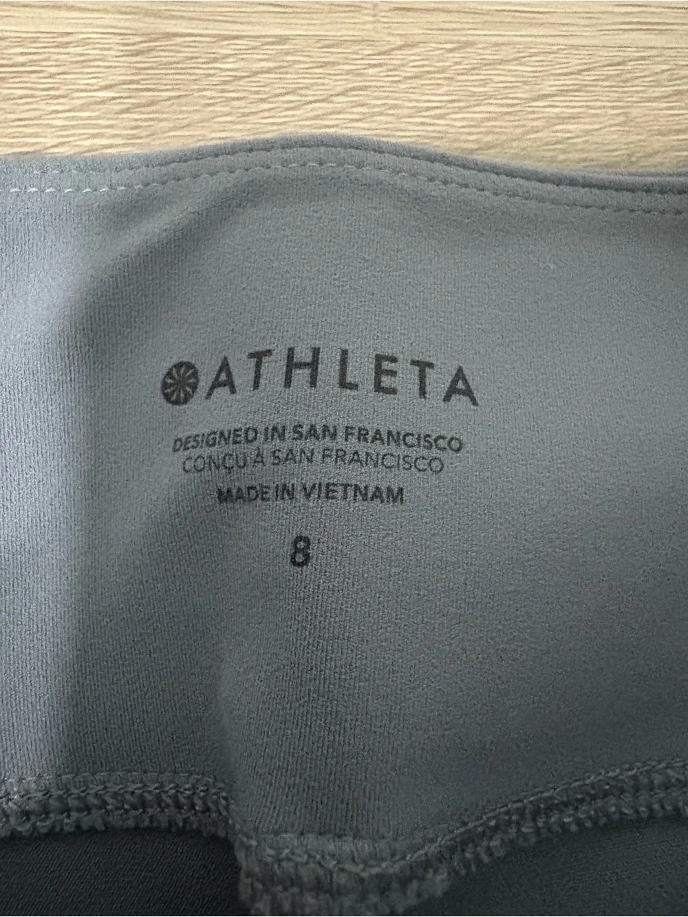 Women’s Athleta gray ankle Stretch Dress Pants - Slate Blue - Picture 3 of 7